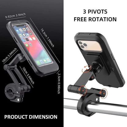 Bike Waterproof Cell Phone Holder